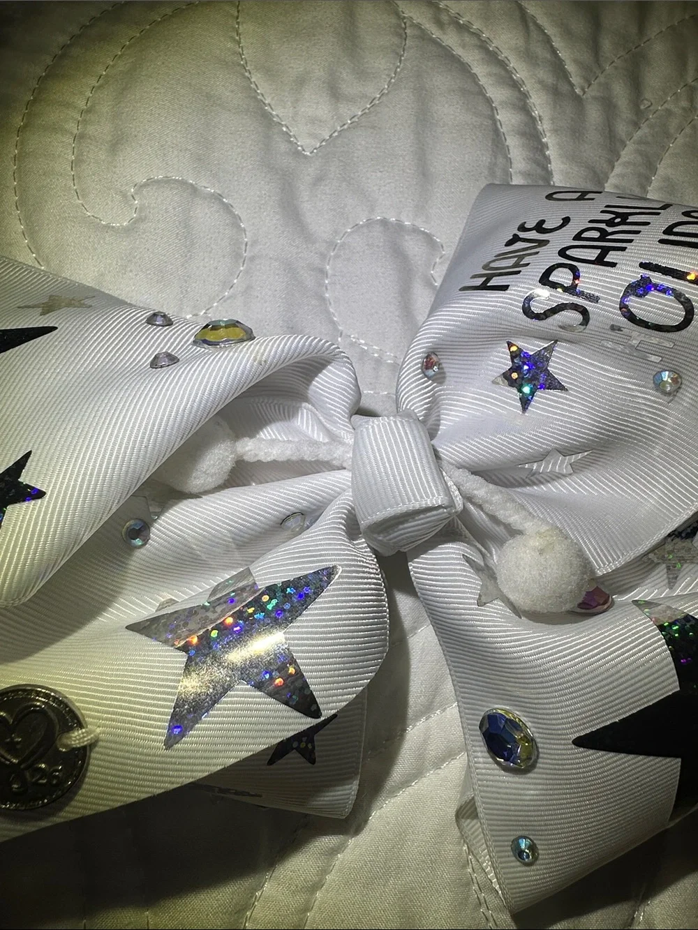 JoJo Siwa accent ribbon